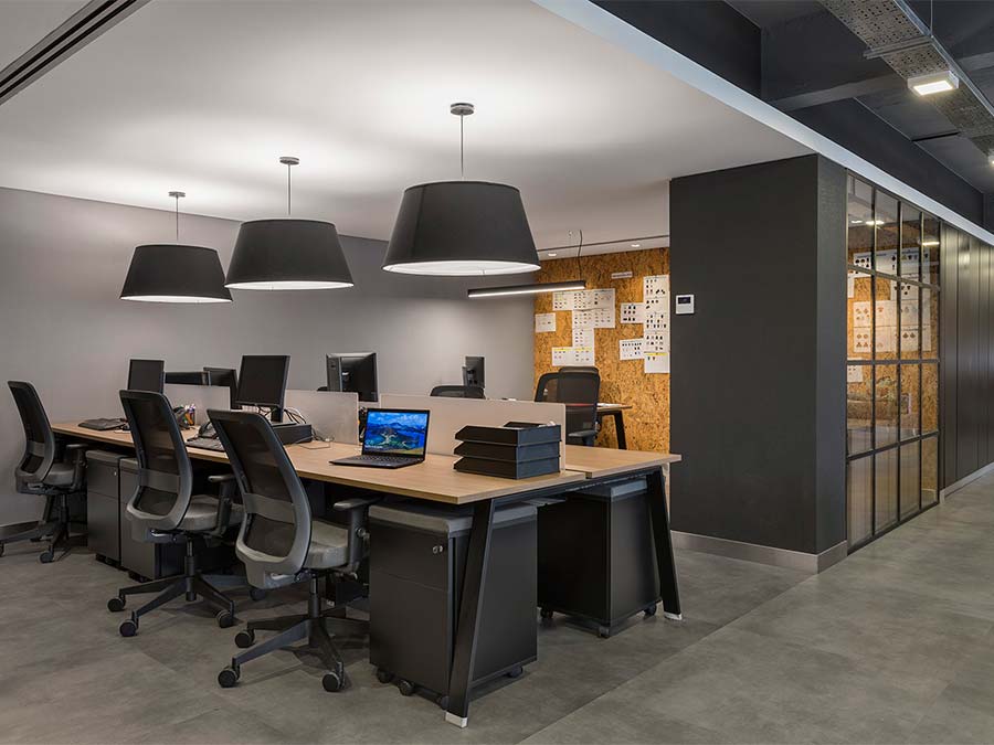 Oficina por dentro